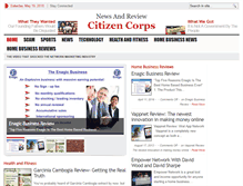 Tablet Screenshot of citizencorps.com